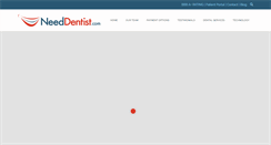 Desktop Screenshot of needdentist.com